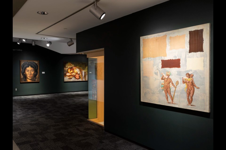 Installation view of "Mission and Legacy: Friends of Mexican Art's Enduring Impact in the Valley and Beyond" at the Phoenix Art Museum.