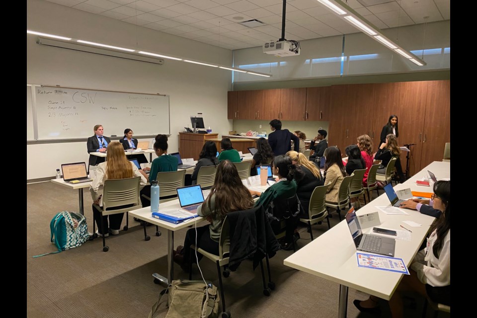 For the 24th year, Mesa Community College recently hosted high schools from across Arizona at the annual Model United Nations Simulation-Sonoran Desert Conference to help students develop their worldview and global decision-making abilities and expand their research, writing and problem-solving skills.