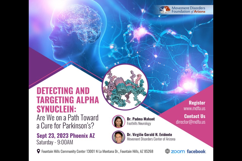 The Movement Disorders Foundation of Arizona is hosting a free educational seminar this Saturday for Valley residents.
