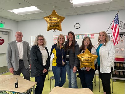 Silver Valley Elementary teachers Jill Devorkin and Melody Romero are now officially national board certified teachers. They recently received recognition for this exciting milestone during National Board Certification Week.