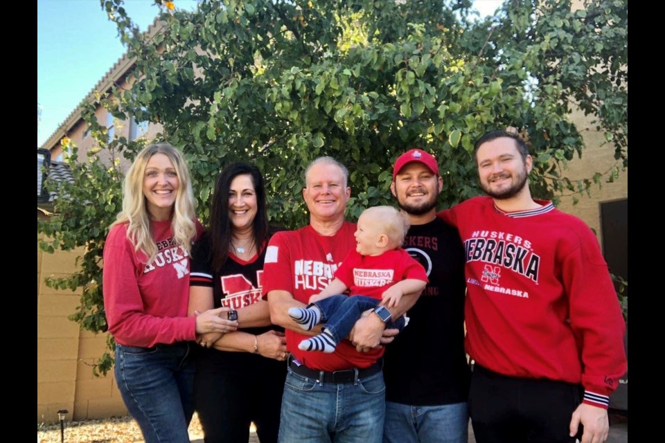The Queen Creek Unified School District has announced that Tim Owens will be teaching social studies this upcoming school year at Eastmark High School in Mesa. He's pictured here with his family.