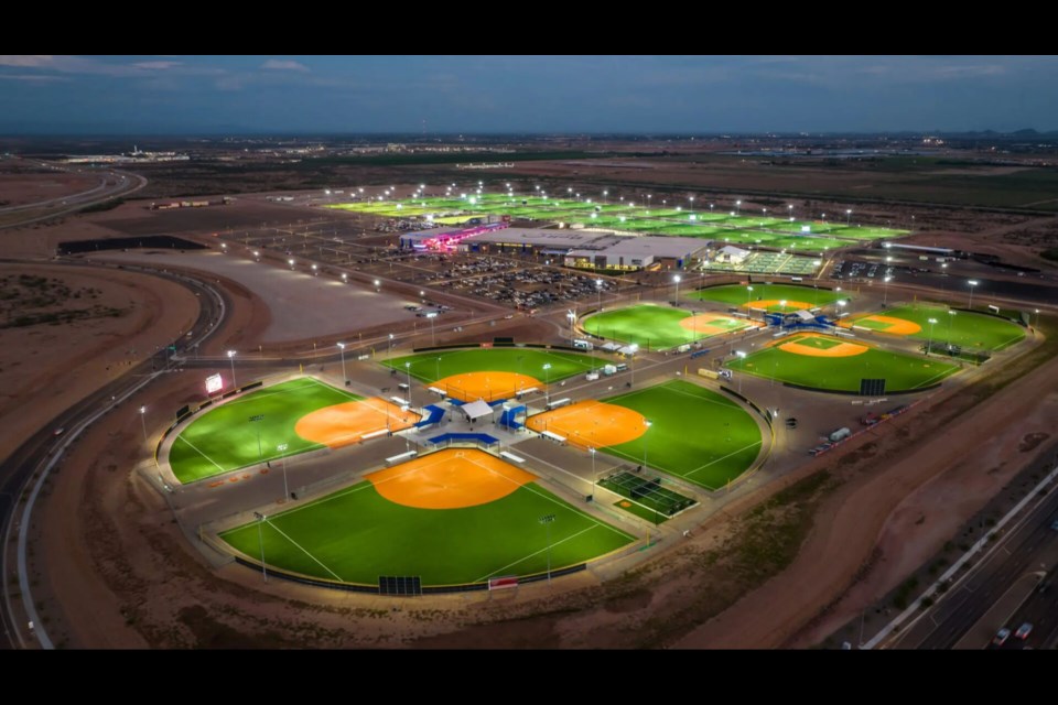 AZ Athletic Associates LLC, an affiliate of Rocky Mountain Resources and Burke Operating Partners, has acquired the sports and entertainment complex formerly known as Legacy Park in southeast Mesa, near Queen Creek, according to a Dec. 14, 2023 press release.