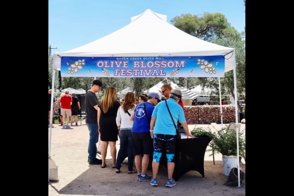 The Queen Creek Olive Mill is sprouting into springtime this weekend by celebrating the season with its 15th Annual Olive Blossom Festival.