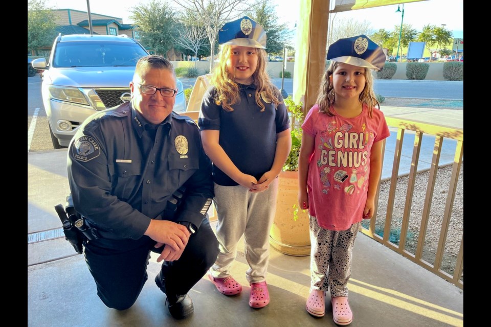 A past Coffee with a Cop event.
