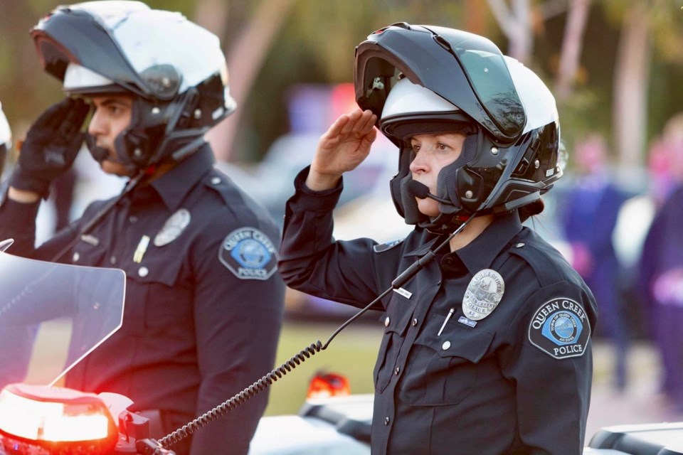 National Police Week is May 15-21, 2022 and Queen Creek Police Department officers have been attending memorials and vigils in Arizona and Washington D.C. over the last two weeks, to pay their respects to the brave men and women who chose to live a life of service.