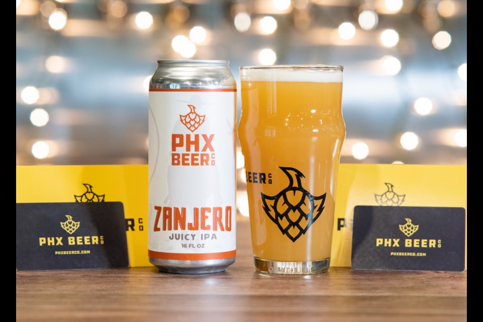 PHX Beer Co. has committed to donating a portion of the annual proceeds from their Zanjero Juicy Hazy IPA to the AZ Water Association to train individuals who are crucial to keeping Arizona’s water supply managed.