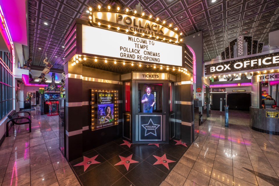Starting at 6:30 p.m. on Nov. 17, 2022, Michael Pollack will flip the switch to more than 500,000 holiday lights and is offering four free holiday movies for one showing only at Pollack Tempe Cinemas, located at the corner of McClintock and Elliot roads in Tempe.