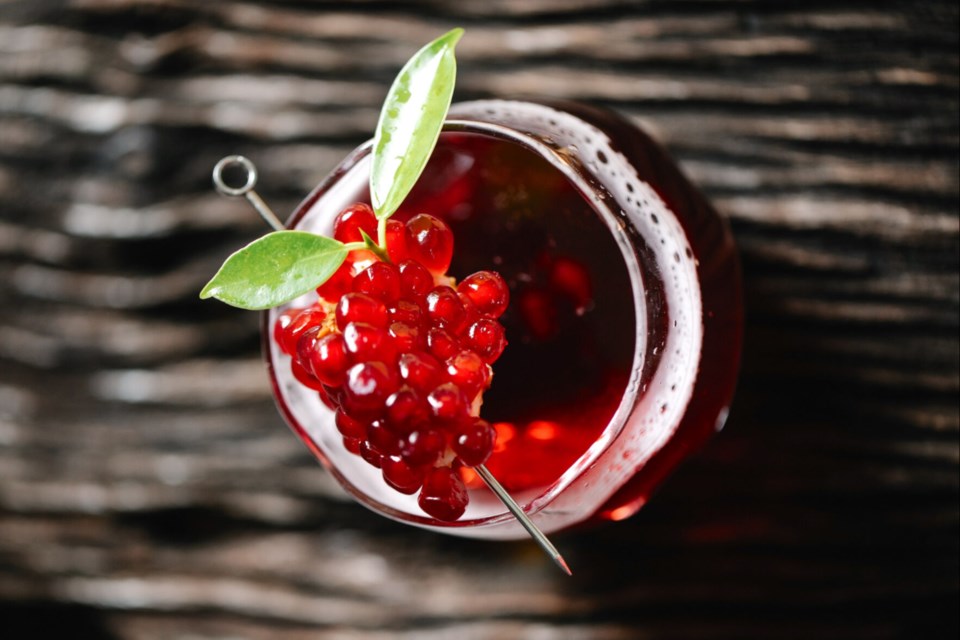 Pomegranate juice is a great (and tasty) way to incorporate nutrients into your diet.