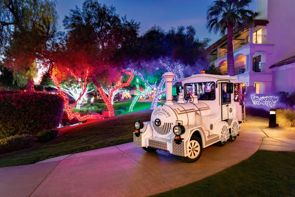 The Princess Express Train is by far the most popular attraction, as it is one of the best ways to enjoy all the lights throughout the property.