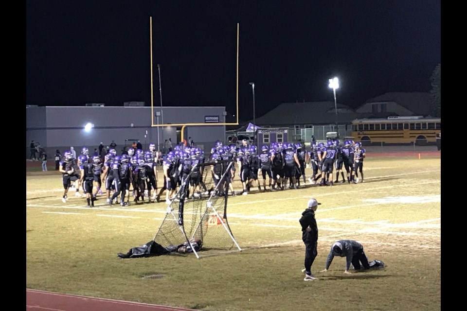 Queen Creek High School defeated Desert Ridge in their final game of the season on Nov. 12, 2021.