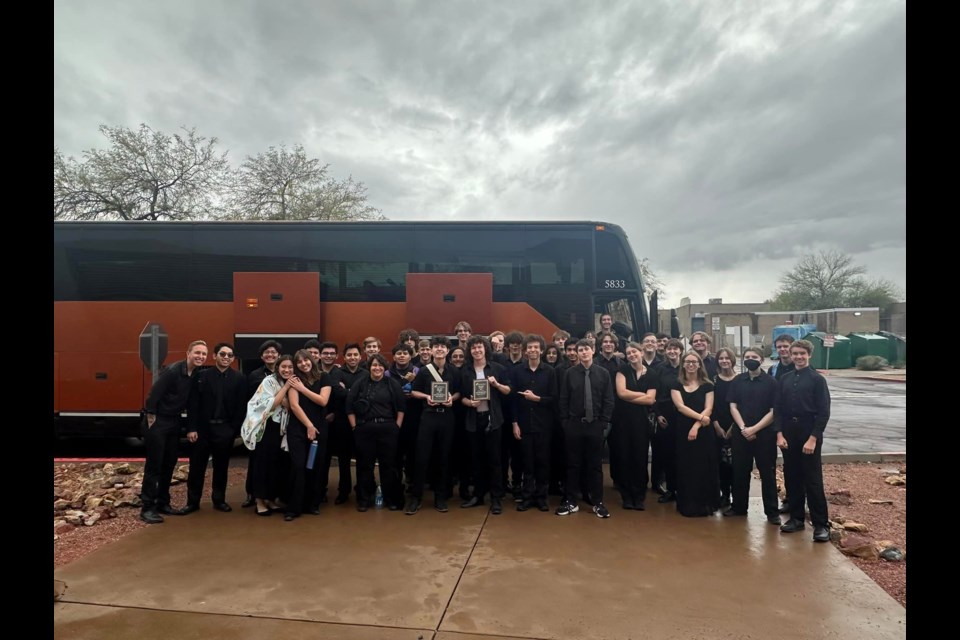 Queen Creek High School’s bands, under the direction of Tucker Rother with assistant director Chris Ross, all achieved top-notch ratings at the ABODA area Jazz and Concert Band Festivals.