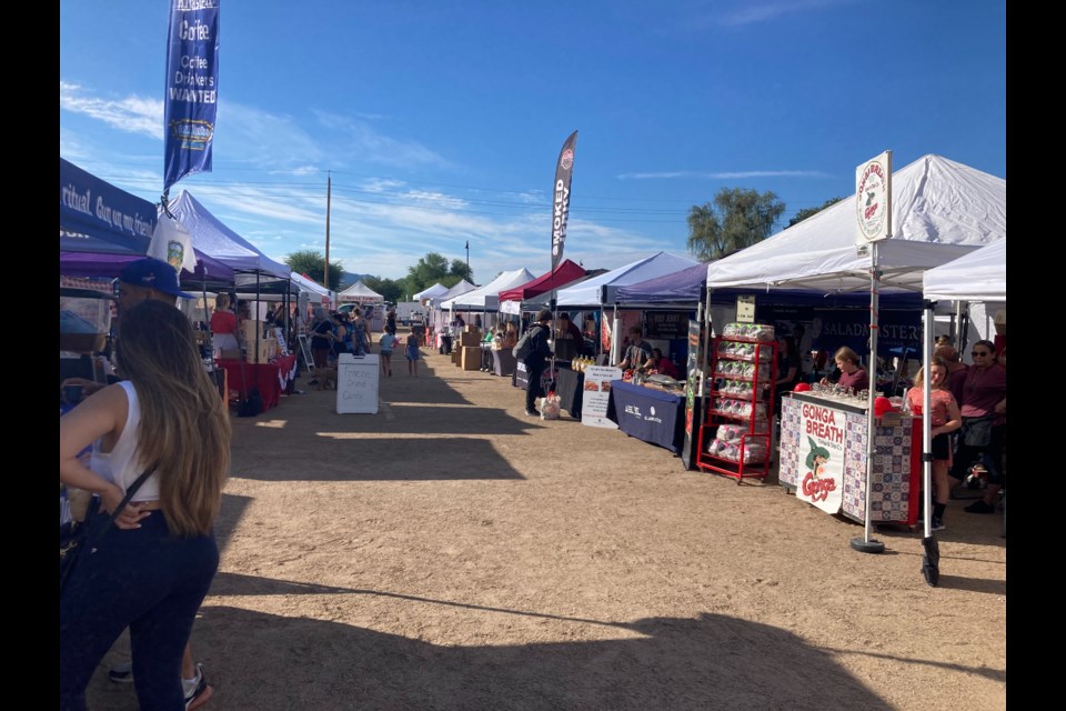 The Queen Creek Family Market is back this weekend outside the town's library for the last market of the season before summer break.