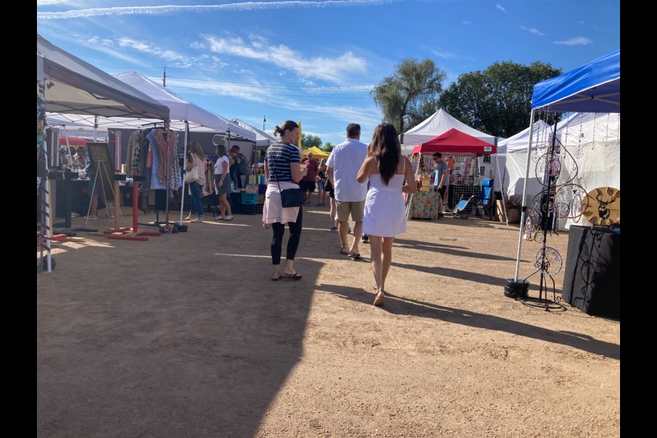 The Queen Creek Family Market is this Saturday outside the town's library.