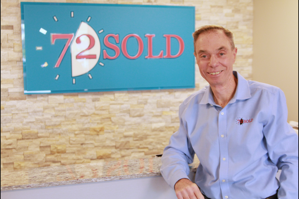 Greg Hague, CEO and founder of 72SOLD.