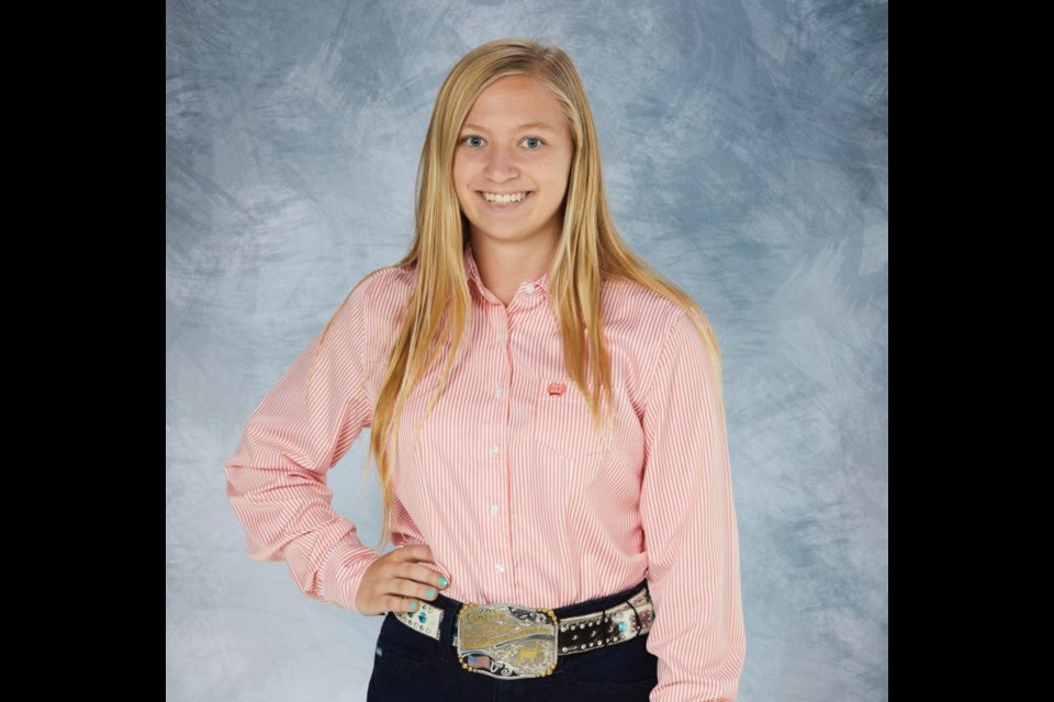 Mikayla Askey, 17, of Queen Creek was among those chosen to be a member of the 2021-2022 National Roper’s Supply Show Team.