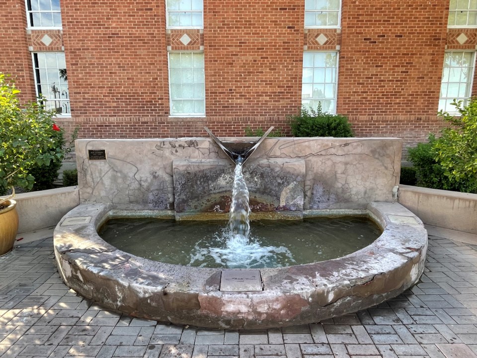 Ray Schnepf Memorial Fountain