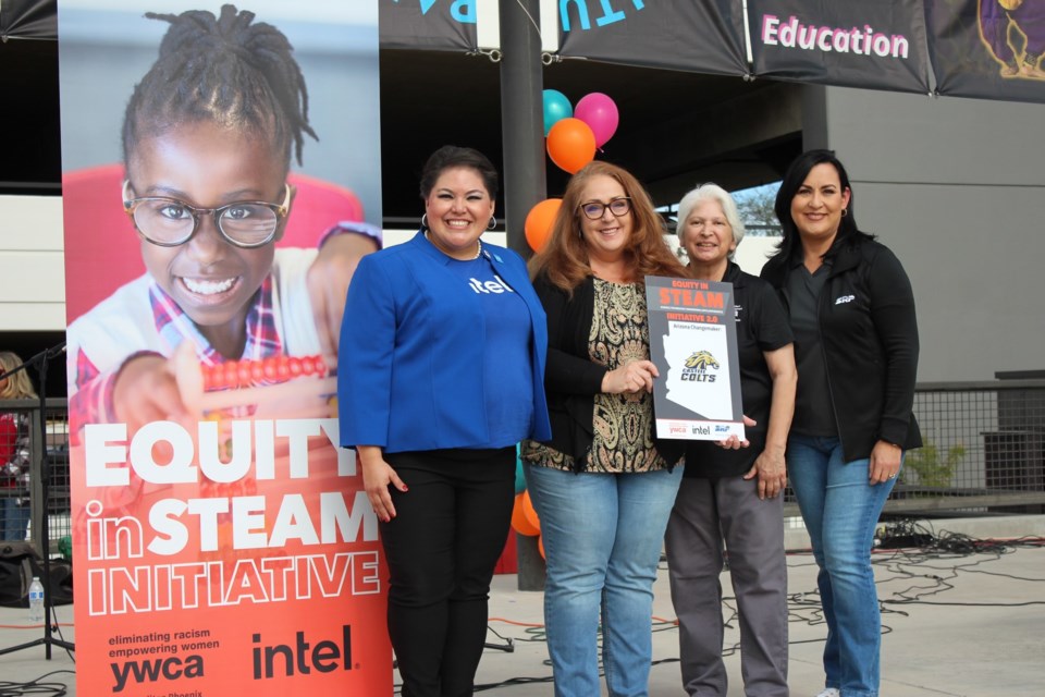 Intel Corporation, YWCA Metropolitan Phoenix and Salt River Project has recognized three educators and 18 nonprofits as participants of the Equity in STEAM Initiative 2.0 cohort, including Robin Flyte, a science teacher at Casteel High School in Queen Creek.
