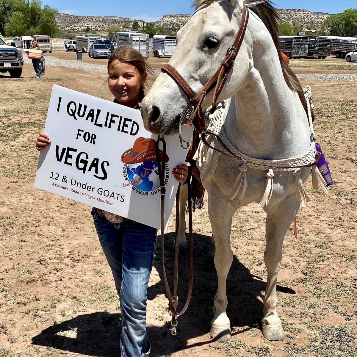 Mustang pride Frances BrandonPickett Elementary student Gabriella