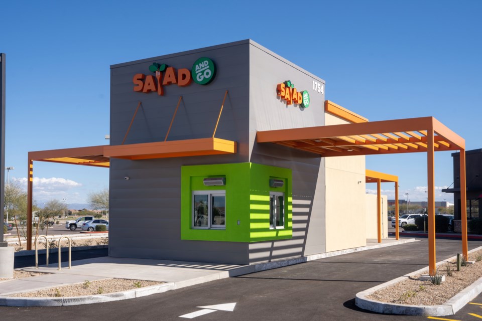 Established in 2013 in Gilbert, Salad and Go is an emerging QSR industry disruptor committed to revolutionizing fast food with a mission “to make fresh, nutritious food convenient and affordable for all.” In February, the company opened its newest location in San Tan Valley, at 1754 W. Hunt Highway.