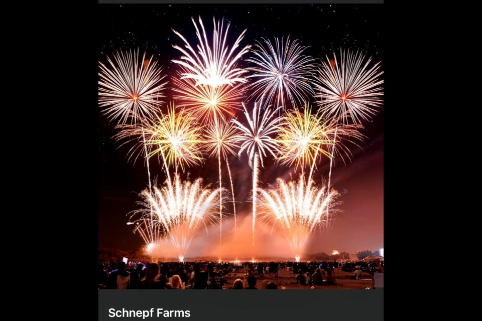 The Hometown 4th at Schnepf Farms will be from 4 to 9 p.m. on Monday, July 4, 2022. It costs $30 per vehicle and includes fireworks, food trucks, beer garden, live music, foam pit, rides and inflatables. Unlimited ride wristbands will be available for $10 per person.