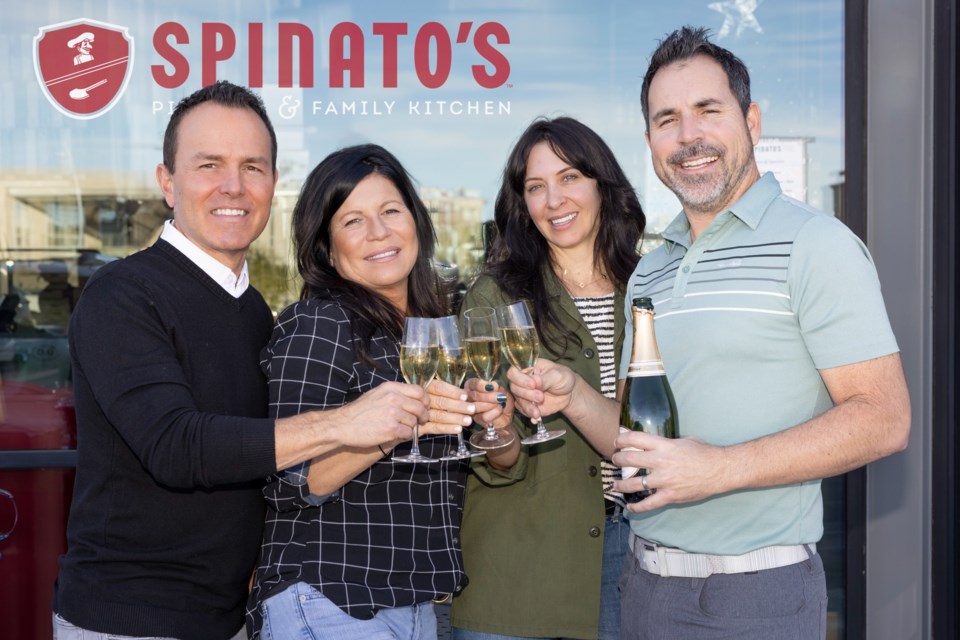 Spinato’s celebrates its 50th anniversary this year. Pictured are Chris Kienlen, Nicole Spinato-Kienlen, Jaime Spinato and Anthony Spinato.