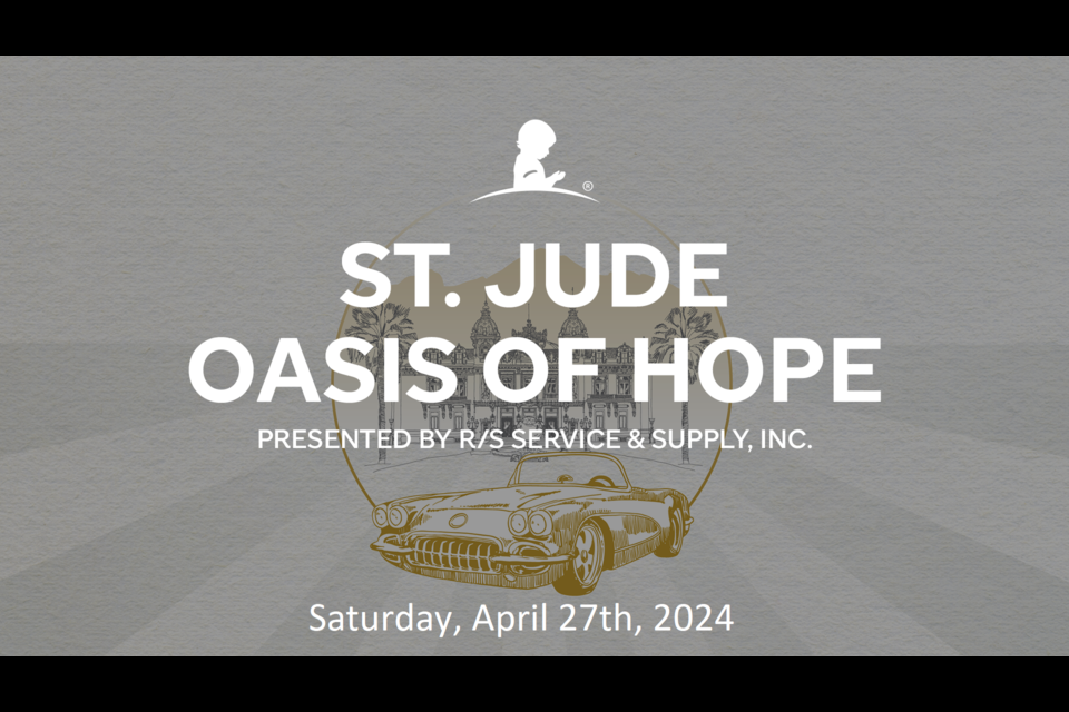 St. Jude Children's Research Hospital is excited to announce its inaugural Oasis of Hope: A Night in Monaco event this weekend.