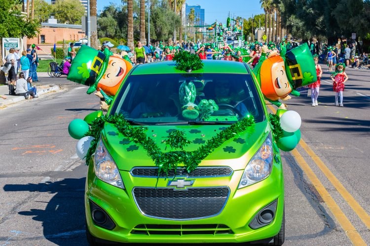 The Valley has a vibrant Irish community and the Phoenix St. Patrick’s Day Parade and Faire each year is put on by these Irish volunteers.