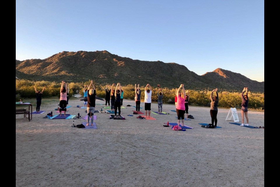 Have you ever wanted to try doing yoga outside? Join others at San Tan Mountain Regional Park on May 19, 2022 for a Sunset Yoga class that is appropriate for all levels. 