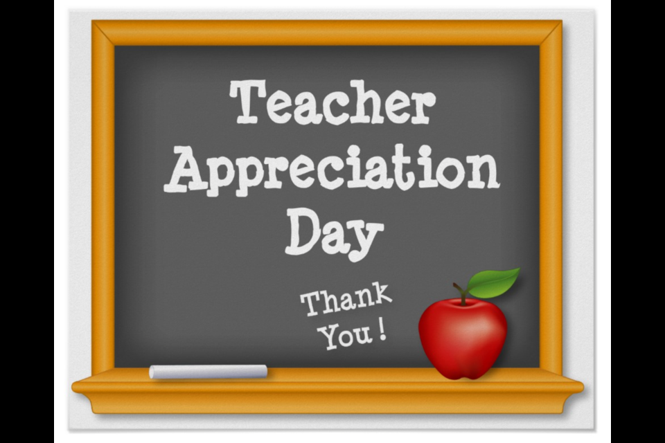 With Teacher Appreciation Day coming up on May 2 and Teacher Appreciation Week May 8-12, there are many ways to say “thank you” to your student's teachers.
