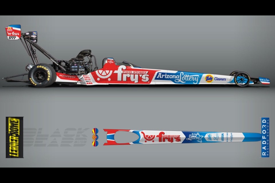 Travis Shumake's inaugural race in the Top Fuel category will take place at the NHRA Arizona Nationals hosted at Firebird Motorsports Park in Chandler April 5-7, 2024.