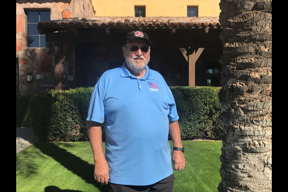 Jerry Kolesiak, president of the Veterans Club at Encanterra in Queen Creek.