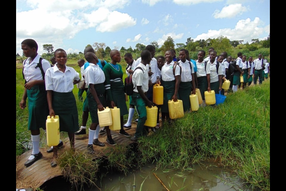 Proceeds raised by Walk 4 Water Norterra will fund a safe water borehole in the remote village of Bilton Forest, Uganda. The well will be drilled next to Bilton Forest High School, where schooling is interrupted each day by the student’s two-mile trek to retrieve drinking water from a marsh.