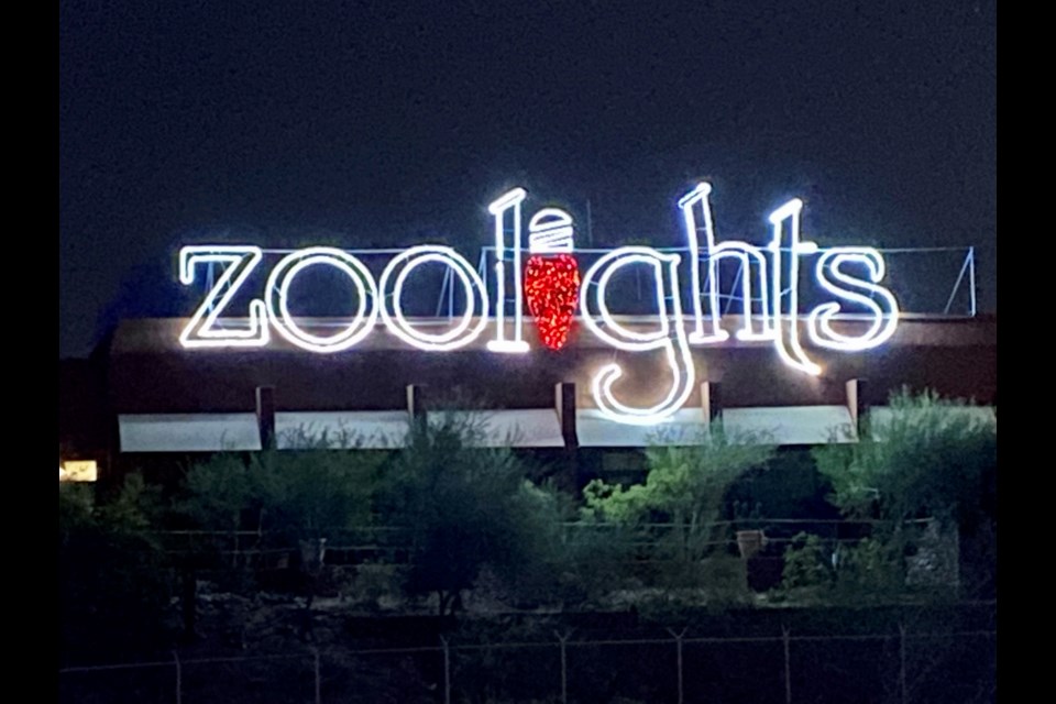 ZooLights is back this holiday season at the Phoenix Zoo through Jan. 15, 2022. It's back to the normal walk through after being restricted to drive through only last year due to the coronavirus pandemic.