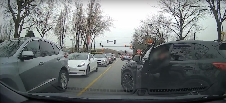 Aggressive Richmond driver