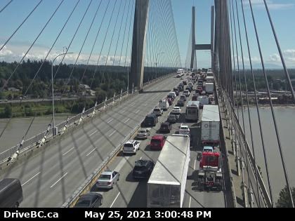 Alex Fraser Bridge accident