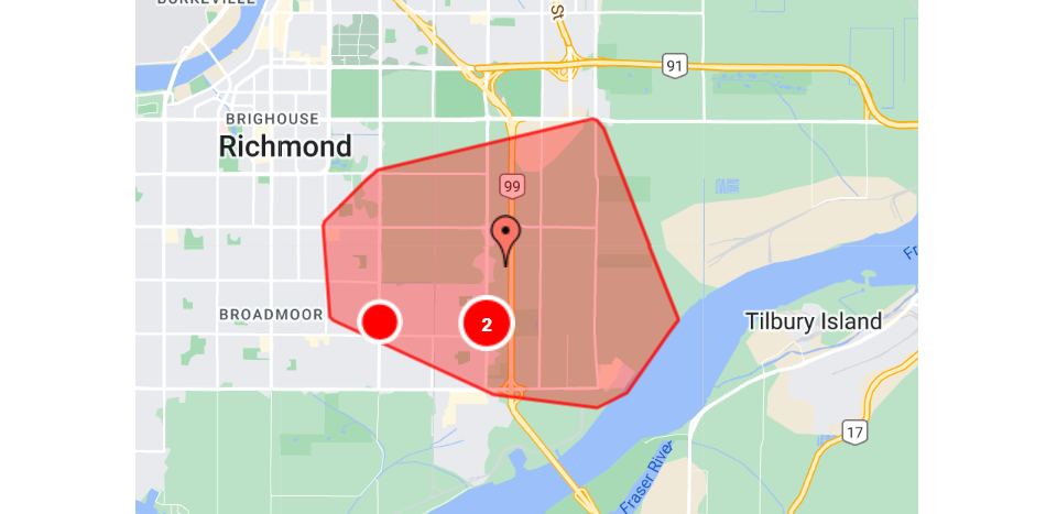 richmond power outage sept 7