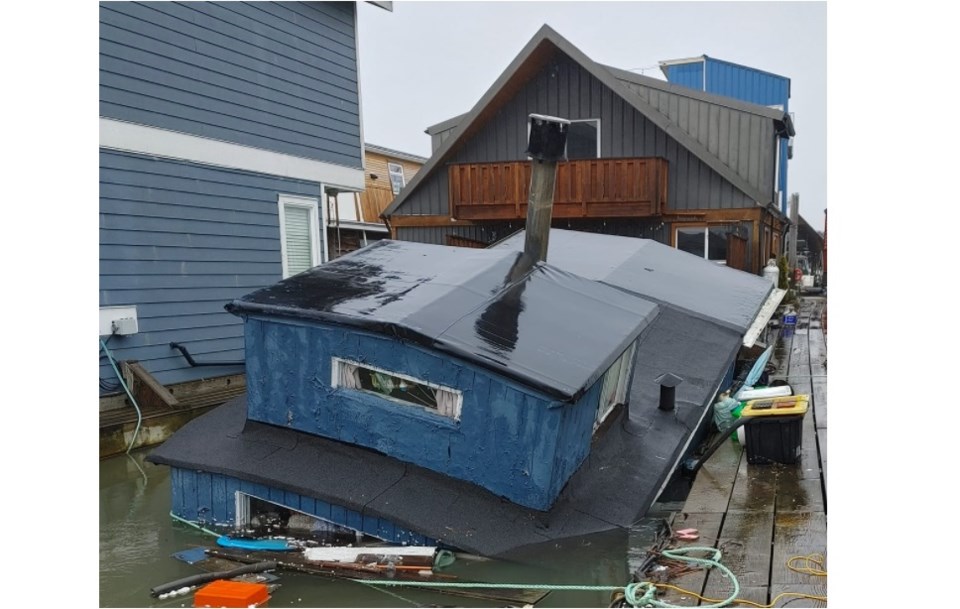 Richmond Sunken float home