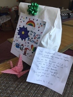 Care Packages from neighbourhood children