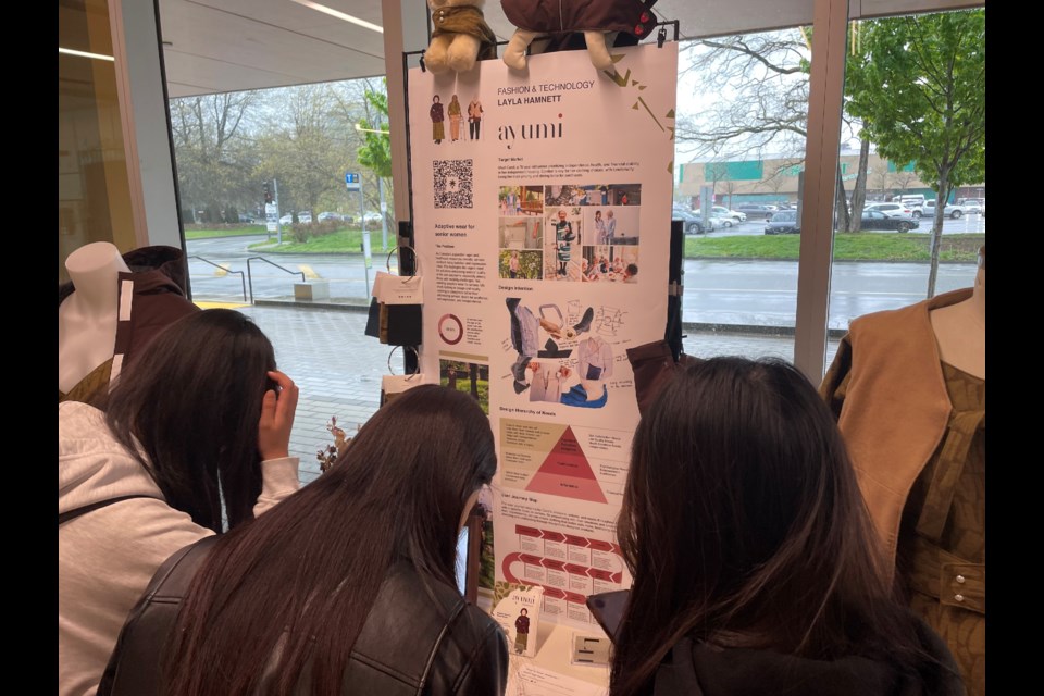 Richmond’s KPU Wilson School of Design students showcased their graduation capstone projects on Thursday.