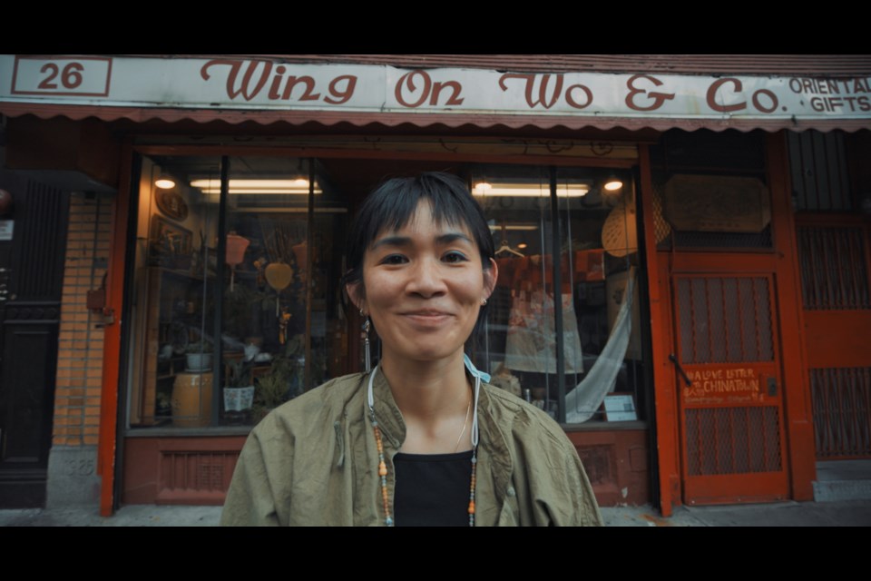 Mei Lum, fifth-generation owner-operator of Wing On Wo & Co, Manhattan Chinatown's oldest operating storefront.