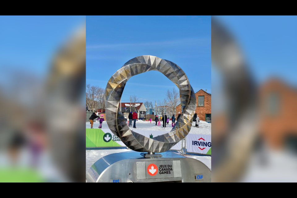 Sholto Scruton, an instructor from KPU's Wilson School of Design, came up with the design for the new cauldron at the Canada Winter Games.