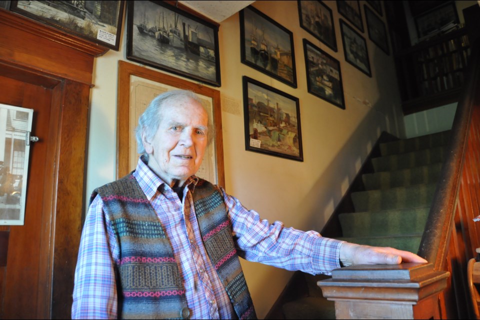Harold Steves has turned his basement and part of his house into a private museum to showcase part of Richmond's history