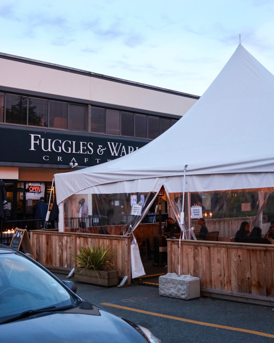 Fuggles and Warlock Patio