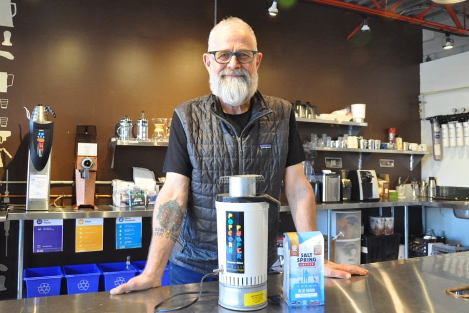 Mickey McLeod and his wife Robbyn founded now Richmond-based Salt Spring Coffee in 1996 with a home roaster.