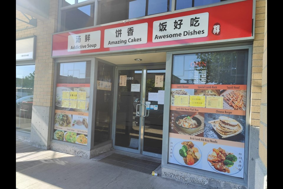 Shine Valley Lamb Soup in Continental Shopping Centre is temporarily closed due to a cockroach issue.