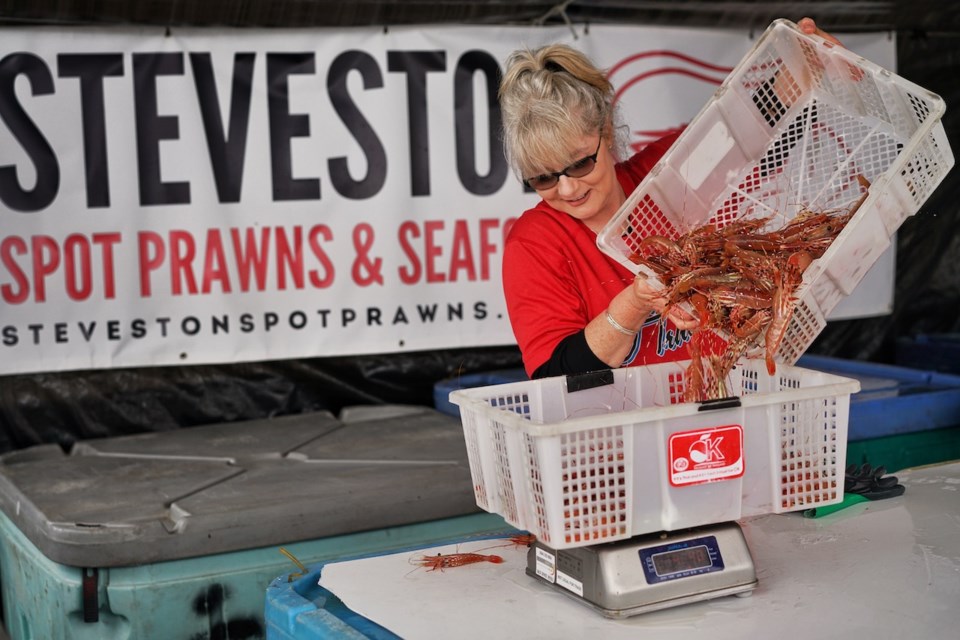 Steveston Spot Prawns has been participating in the annual spot prawn sales for six years and counting.