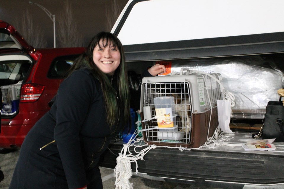 More than 30 rescue dogs from China met their forever families at Vancouver International Airport on March 16.