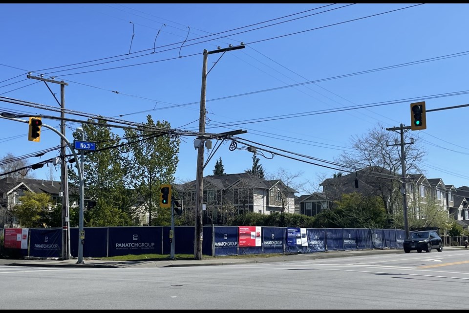 The former Esso site at No. 3 and Francis roads could become the site of a five-storey rental building.