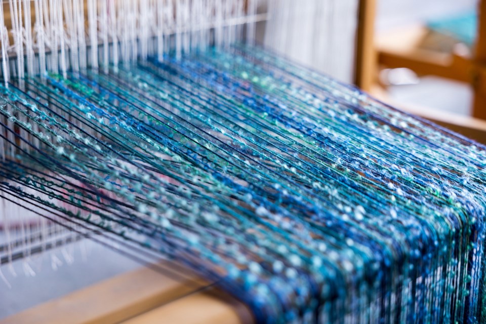 in-process-weaving