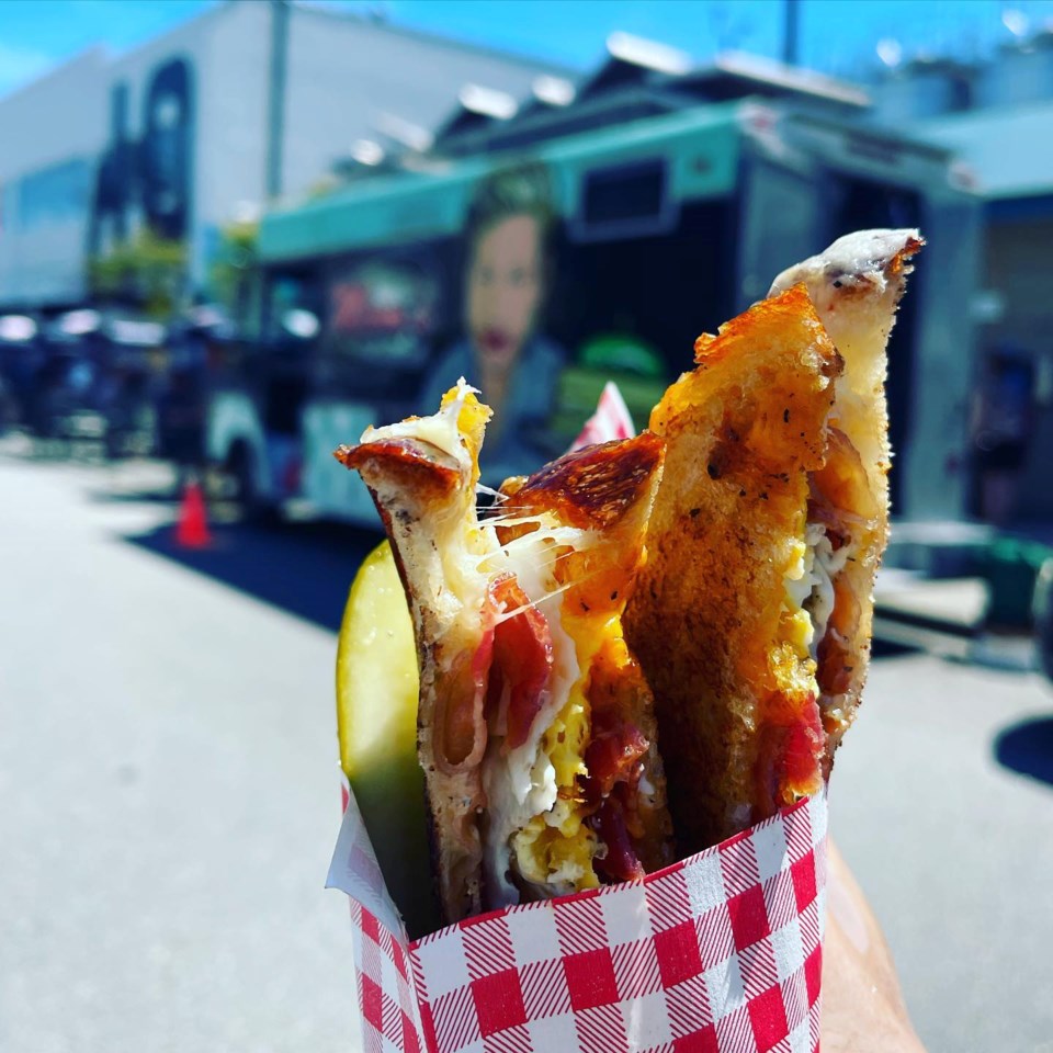 Mom's grilled cheese truck 